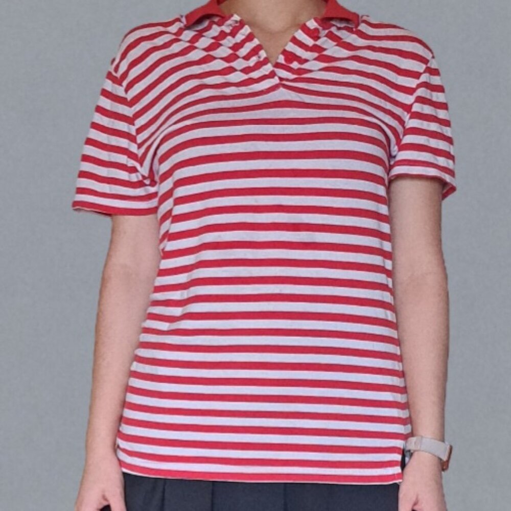 Striped t-shirt; size XL